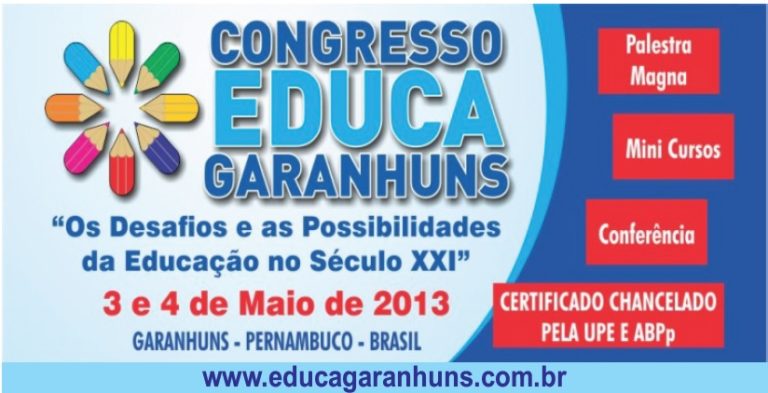 Congresso Educa Garanhuns (2013)